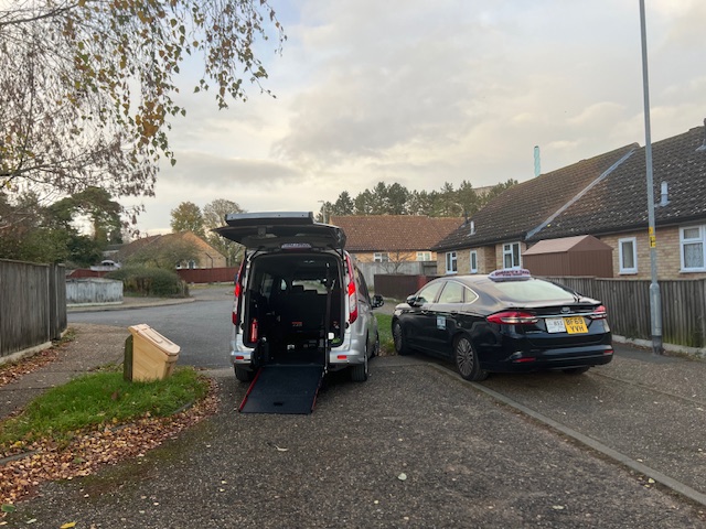 Accessible Taxis in Thetford
